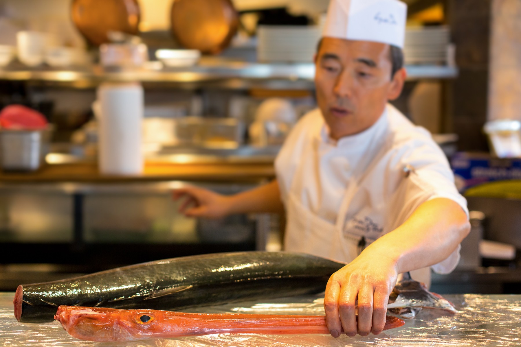 Sushi Den Chef & Owner Toshi Kizaki